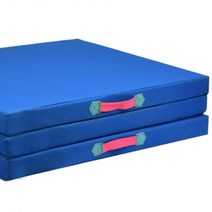 낙법 매트 도장 체조 유도장 안전 유도 스포츠, (고탄력고품질) 2단 옥스포드 천 120x60x10cm