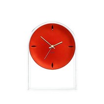 Kartell 카르텔 탁상용 시계 AIR DU TEMP 에일 듀탄 W21.5D8H30cm 크리스탈레드
