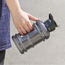 하루에 딱 한병 수분보충 빅사이즈 워터보틀 헬스물통 손잡이 텀블러 1L / 1.89L, 에너자인 보틀 1.89L