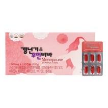 갱년기 앤 우먼비바 회화나무열매 추출물 1 000mg x 120캡슐, 6박스(12개월)