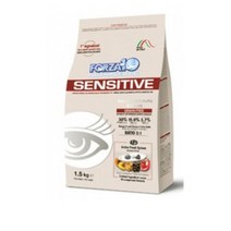 포르자10 센서티브 티어 스테인 플러스 애견 사료 1.5kg, 1개