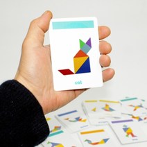 특대왕 칠교놀이 60장120개 미션카드 Re, 단품