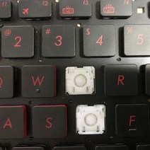 오리지널 노트북 키보드 키 및 클립 에이수스 FX53V ZX73 GL553VW 시리즈, [01] 1 Key cap