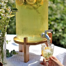 카페 물 디스펜서 생수 물통 업소용 음료 쥬스 식당 식혜, 7.5L