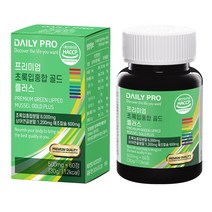 데일리프로 프리미엄 초록입홍합 골드 플러스 1개입, 60정, 1개