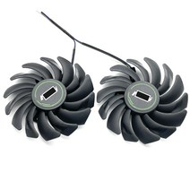 MSI GeForce GTX 1660 SUPER 1660Ti RTX 2060 VENTUS XS OC 냉각 그래픽 팬 PLD09210S12HH 87mm, 한개옵션0, 1개
