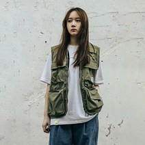 빅사이즈 카키 면 훈련 특전사 잠바 유니섹스 밀리터리 바람막이 오토바이 군용 캐주얼