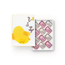HIYOKO 히요코 만쥬 홍백 병아리 빵 12개입 일본직구