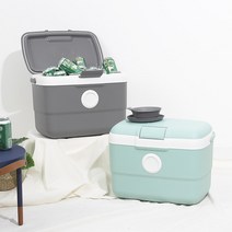 인도어스 써클 아이스박스 25L, 그레이