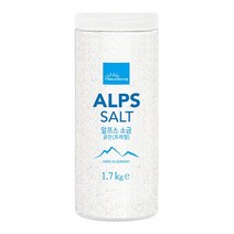 [독일직수입]알프스 미네랄 소금 1.7 kg_굵은입자(프레첼)원산지: 상세설명참조