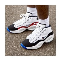 Reebok Question Mid Allen Iverson Men’s Basketball Shoe Athletic Sneaker #321