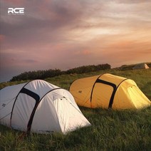 [로티] RCE 라브 백패킹 터널형 텐트 2인용, 그레이(gray), 그레이(gray)