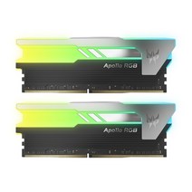 [에이서] 프레데터 32G DDR4 PC4-28800 CL14 APOLLO RGB (16Gx2), 상세페이지 참조