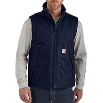 칼하트 방염 퀵 덕 조끼 Dark Navy