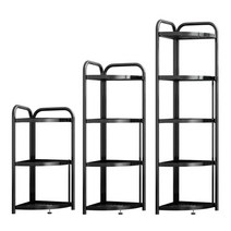 욕실 목욕탕 화장실 틈새 모서리 자투리 코너 선반, 4단 코너 선반