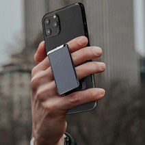 [HANDL] 핸드폰 핑거 스트랩 그립 스마트 톡 5종 [Designed by NewYork 스마트폰 휴대폰 손잡이 팝], 상품선택:솔리드블랙, 상세 설명 참조