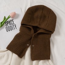 바라클라바 모자 따뜻한 니트 후드