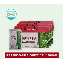 대관령 벌나무즙 해발700고지 자연건조100일 100%순액 엑기스 진액 3박스, 2700ml, 3개