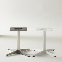 DTL022 다이캐스팅(알루미늄) 사발다리 높이-500mm(개당판매) 카페 테이블 탁자 업소용 유광실버 화이트 소파다리 다이캐스팅