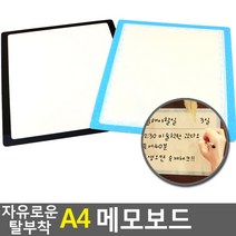 점착식 탈부착 메모보드 미니 화이트보드 재고관리 전달사항 카페 스케줄 다용도 업무지시 냉동실, 파랑, 1개