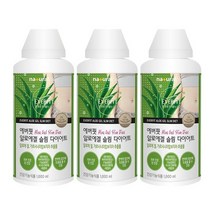 내츄럴플러스 에버핏 알로에겔 다이어트 1000ml 3개 1개월분, 1000ml 3병