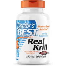 닥터스 베스트 남극 크릴 오일 액상 오 메가 3 프로 56 350mg 60 캡슐, 60캡슐