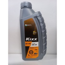 KIXX G1 Fe 5W20 API SP 1L 킥스 합성가솔린 엔진오일, 단품없음