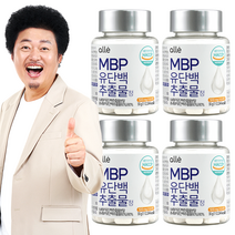mbp 유단백추출물정 알레 500mg x 60정, 4통