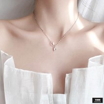 가바바 여성 목걸이 인어 꼬리와 반사되는 이쁜 진주 패션목걸이 G43207