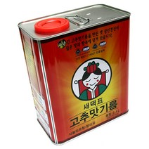 푸드올마켓_ 새댁표 고추맛기름 3.4L