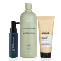 펠로 바움 펠로 바움 헤어 리바이탈라이징 솔루션 60ml + 아베다 볼류마이징 샴푸 1000ml + 로레알 리서페이싱 컨디셔너 200ml 3pcs