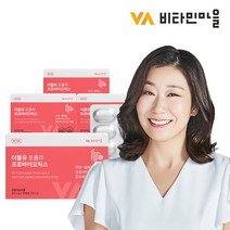비타민마을 3중복합기능성 더블유 포뮬라 프로바이오틱스 여성질유래유산균 4박스 120캡슐, 단품, 단품