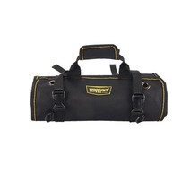 지퍼 수납 두루마리 롤 공구 연장 가방 작업가방 툴백 목수가방, BLACK