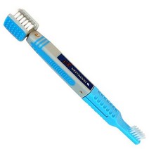 댕냥이 플라그제거용 양면 칫솔 대형견용 구취관리, 기본