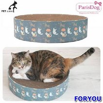 CDS003863패리스캣 고양이 스크래쳐 블루냥냥 (블루), 1