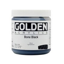 [골덴]헤비바디 아크릴물감 473ml 시리즈 1, 상세설명 참조, [6287780]1020／BurntSienna