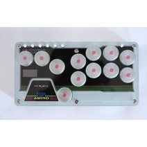 아케이드스틱 미니 히트박스 아케이드 Sega AC 스타일 파이트 스틱 게임 컨트롤러 PC 스위치 PI 안드로이드, 한개옵션1, 01 hitbox