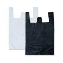 고그린 손잡이봉투 마트봉투 비닐봉투 검정 백색, 흑색, 3호 400매