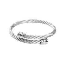 꼬임 트위스트 뱅글 팔찌 BR185 M