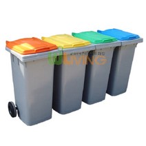 분리수거함(HDPE) (다용도함120L/일반형)3E.0EA, 파랑_종이팩류