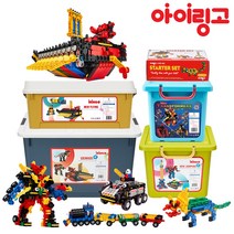 아이링고 BEST 5 지니어스 뉴플라잉 트랜스포머 더배틀 3D입체 관절 블럭 장난감, 선택05-스타터세트 212pcs