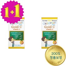 1+1 CGN 아스코르빈산 어린이 액상 비타민 C 250mg 오렌지 맛 118ml, 1개, 기본