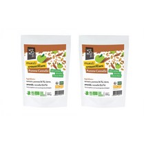 KOKOJI 코코지 크리스피 애플 사과 시나몬 계피 곡물 뮤즐리 시리얼 apple cinnamon muesli 350g 2개, 1세트