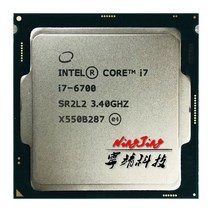 I77700 인텔 코어 i76700 i7 3.4 GHz 쿼드 8 스레드 65w CPU 프로세서 LGA 1151, 한개옵션0
