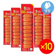 (롯데) 미니 비엔나 70g (10개) 아이스박스, 10개