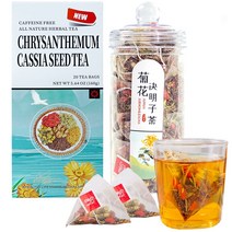 Chrysanthemum Cassia Seeds Tea Bags(160g 8gX20Bags) Honeysuckle Chinese wolf-berry Sweet-scented, 1, 160g