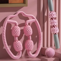 호쿠호니 발마사지 다리 롤러 발바닥 풋 지압 셀프 햄스트링관리, 스카이블루-3종세트