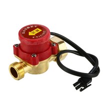 유량계 수맥탐지기 초음파 수압계 실용적인 수나사 커넥터 순환 펌프 1 개 수류 센서 스위치 220V 120W, 단일, 1개, 단일