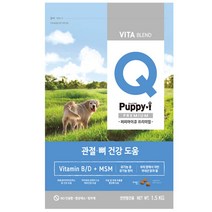 [퍼피아이Q] 프리미엄 관절뼈건강 1.5KG, 1개