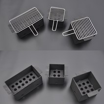 티원 미니화로 3종 캠핑화로 그릴 불판, 미니화로(대)
